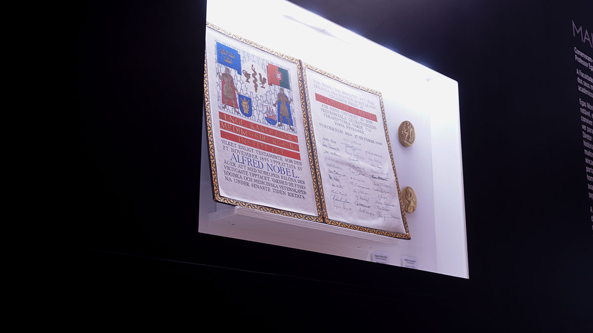 Exposição 70ºaniversário Prémio Nobel - Egas Moniz realizado pela Proeasy design