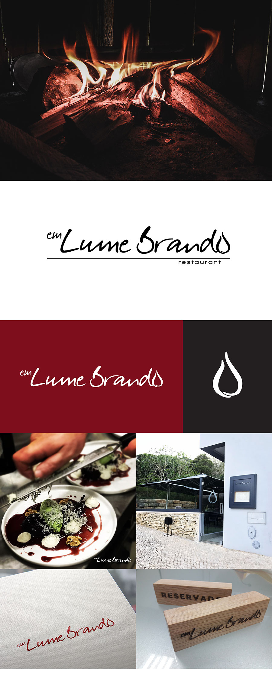 Identidade em Lume Brando realizado pela Proeasy design